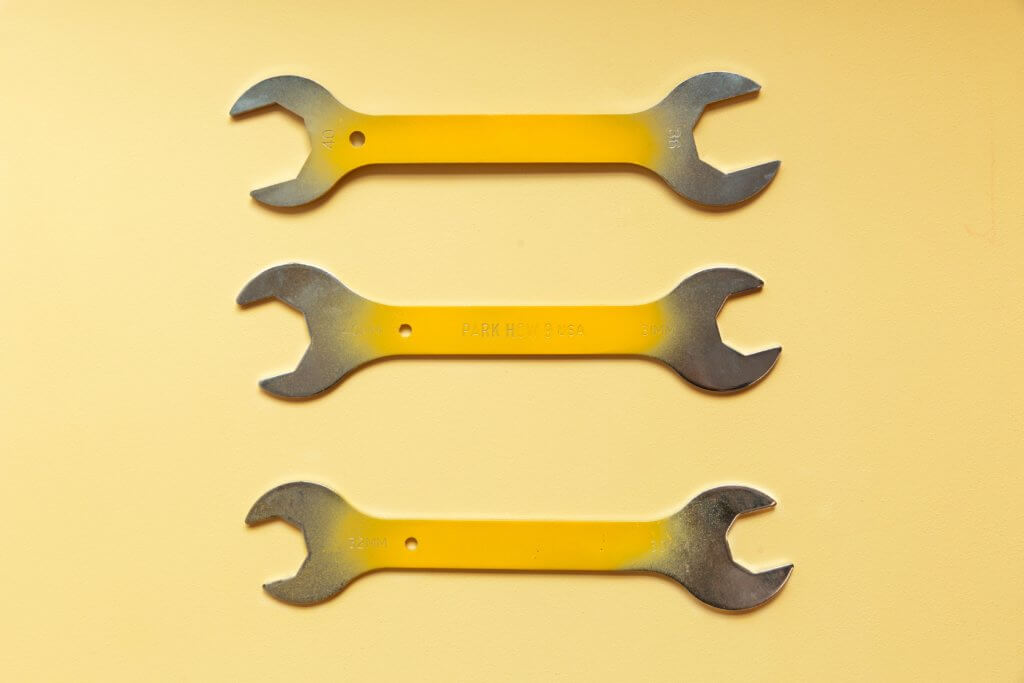 Three wrenches
